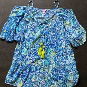Lilly Pulitzer Womens Pullover Top Size Medium